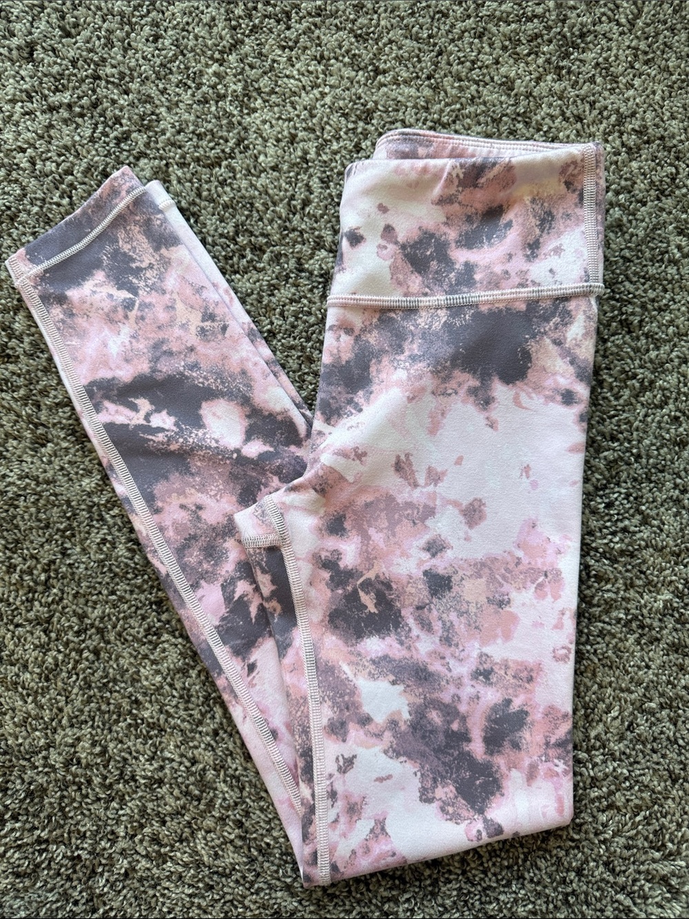 Athleta Girl High Rise Printed Chit Chat Tight Leggings